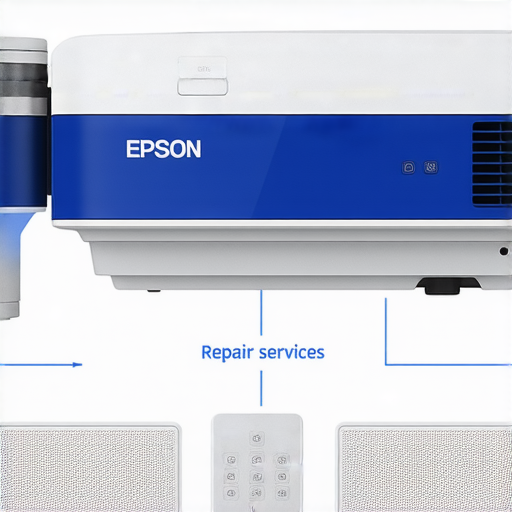 揭開Epson投影機的秘密，展示多款Epson投影機型號，並強調專業維修服務，旨在幫助用戶探索最佳選擇，提升使用體驗。
