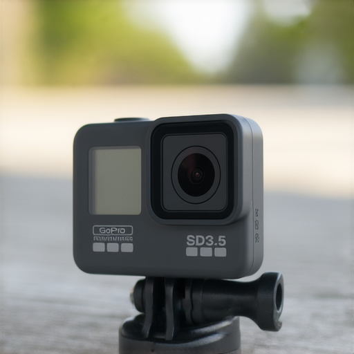 GoPro 10隱藏功能介紹，維修專家分享極致影像體驗，展示相機特寫及功能操作，展示清晰影像質量及創意拍攝角度。