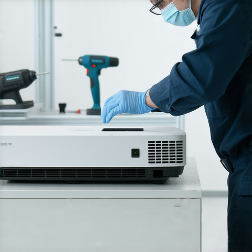 LCD投影機故障維修專業服務，讓您不再煩惱，畫面重現清晰。維修人員專注檢查投影機，確保所有故障問題得到有效解決，讓視覺體驗恢復最佳狀態。