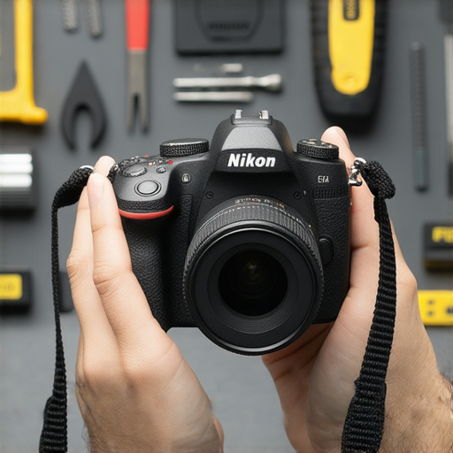 使用傻瓜相機的Nikon與富士影像維修專家，展示完美拍攝體驗的重拾過程，專注於相機維修與技術支持，助你拍攝出精彩瞬間。