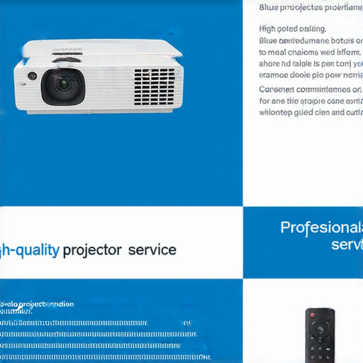 超高性價比投影機挑選指南，顯示各種型號及專業維修服務的重要性，幫助消費者做出明智選擇，提升使用體驗，避免後悔。