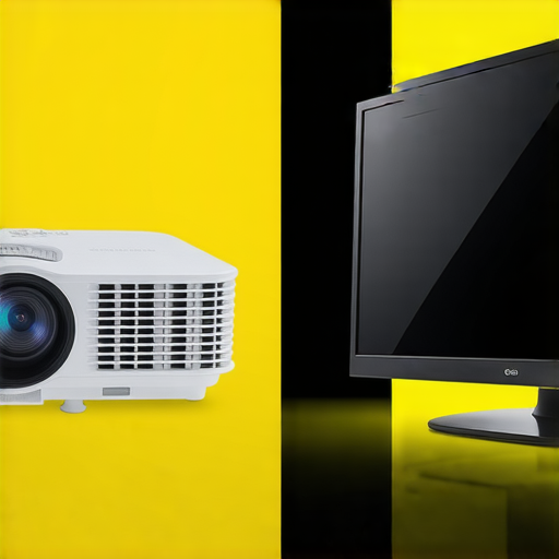 投影機與電視的比較，展示最佳觀影體驗的秘密，強調專業維修服務，畫面中可見高畫質投影及電視並列，適合家庭娛樂或商務用視訊需求。