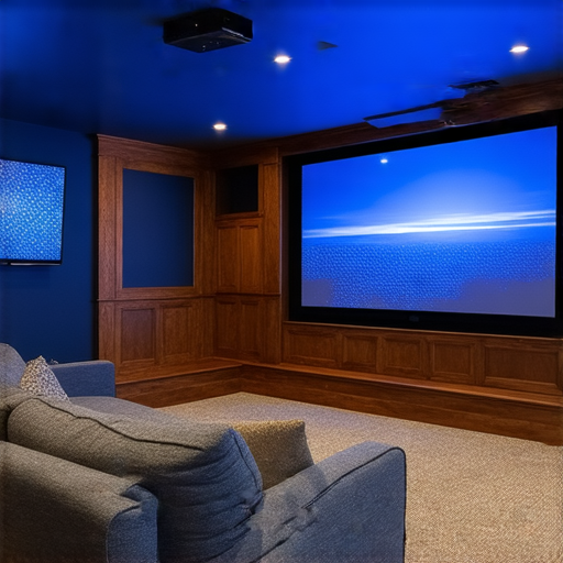 了解投影機安裝秘訣及專業維修服務的家居影院升級圖片，展現全新視覺體驗與高品質影像，協助打造理想娛樂空間。