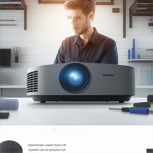 Optoma投影機燈泡更換秘技介紹，展現專業維修服務，讓投影機重現明亮畫面，加強使用者對Optoma產品的了解與信心。