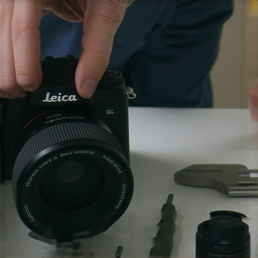 專家分享如何延長Leica相機壽命的維修服務圖片，展示專業技術人員正在檢查Leica相機，確保其靈敏度和性能，為用戶提供可靠的維護建議與服務。