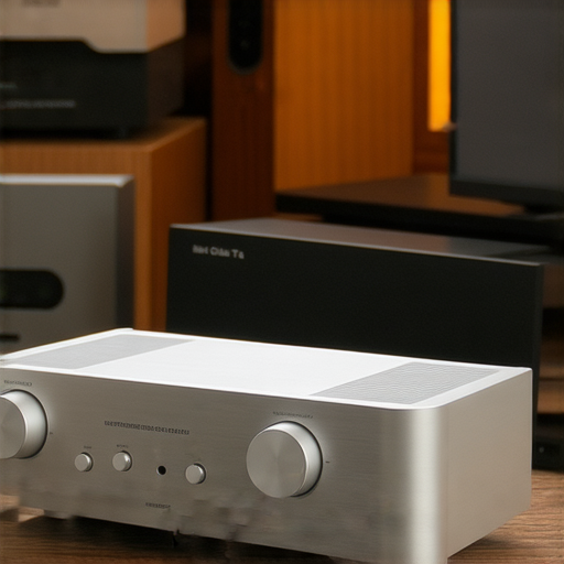 發現Class T擴音器無限潛力的圖片，展示維修服務過程，強調音質改善的效果，背景有音響設備，適合音響愛好者了解擴音器維修的重要性。