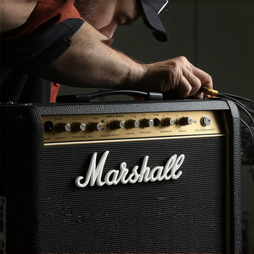 揭示Marshall Stockwell擴音器的維修過程，技師專業檢查設備，確保音質重現，展示專業維修服務的細節，提升音樂享受的關鍵時刻。