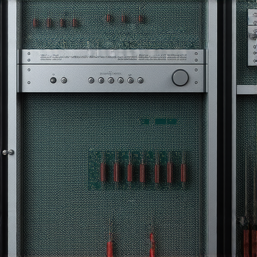 南韓擴音器的神秘魅力，展示維修過程中的技術細節，專業技師在檢查擴音器內部元件，探索音響系統的維修技術秘密，呈現音質提升的精湛工藝。