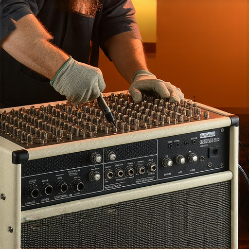 發現擴音器音質提升的秘密，專業維修服務幫助用戶重拾完美音效，展示維修過程中專業技師調整擴音器內部元件的細節，提升音效品質的過程。