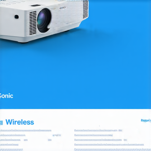 ViewSonic無線投影機的展示，強調其先進功能與設計，適合教育與商務用途，並附有維修服務資訊，幫助用戶掌握未來的會議與展示需求。