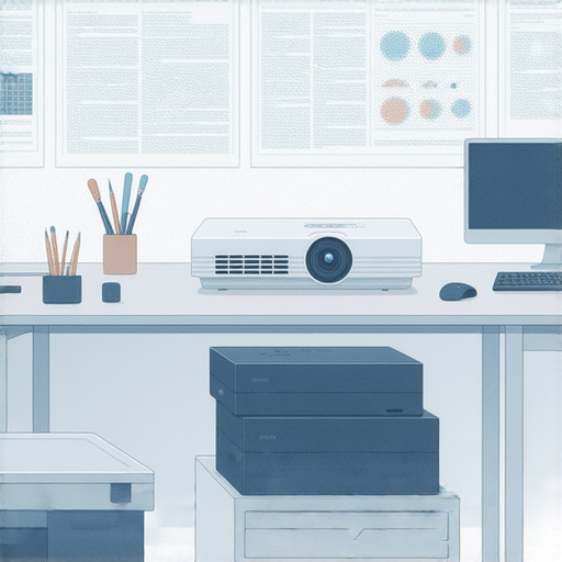 投影機故障解決，激光投影機選擇，專業維修服務，提升使用體驗的插圖，適合學習和了解投影機常見問題與處理方法。