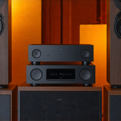 探索音質極限的環繞HiFi音效圖片，展示音響設備與專業維修服務，強調音響重獲新生的效果，搭配精美設置，吸引音樂愛好者的注意。