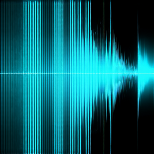 專業音響測試場景，低音音波震撼耳膜，顯示音效設備與音響測試儀器，並標示提供專業維修服務，多元音樂元素交織，探討音效奧秘。