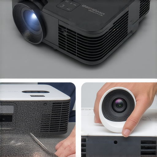 驚艷4K投影機維修技巧的專業服務，讓你重拾高清影像，圖片展示修理過程和工具，彰顯技術專業與高品質維修效果。