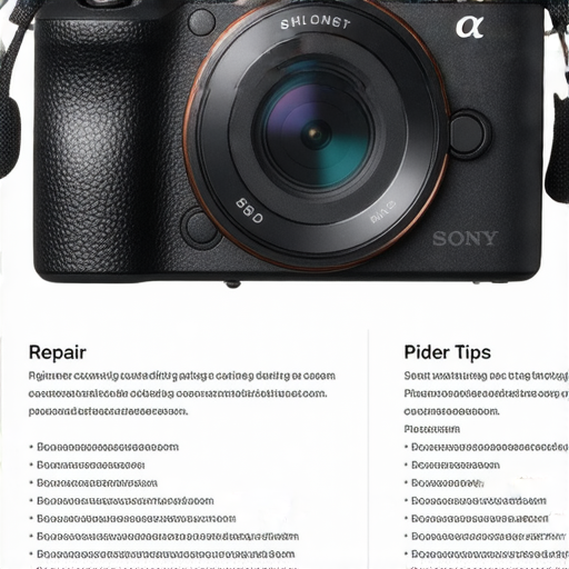 新手攝影技巧，展示Sony相機設置畫面，附上維修秘訣與隱藏功能介紹，帶你解鎖攝影新世界，提升拍攝質量，提升使用體驗。