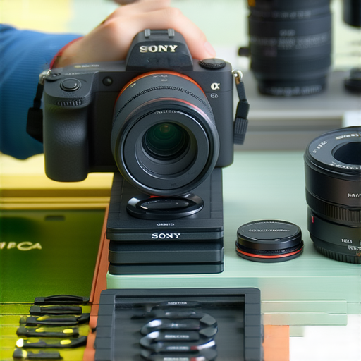 Sony相機維修秘訣揭示，專業技術人員正在調整相機部件，背景有拍攝設備，讓攝影愛好者掌握提升拍攝技巧的方法，進一步了解相機維護的重要性。