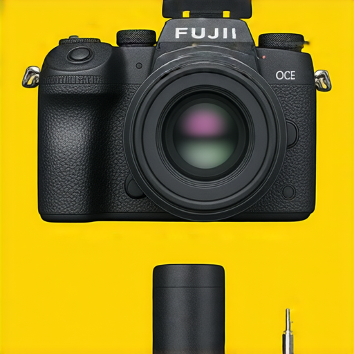 富士相機維修秘訣圖示，展示問題排查步驟及工具，幫助用戶快速了解如何處理相機故障，恢復拍攝樂趣，提升使用體驗。